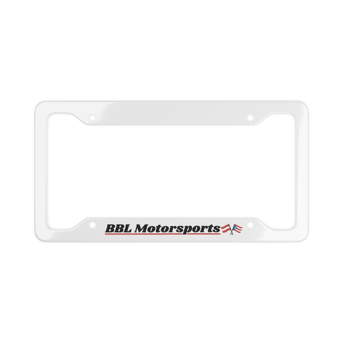 BBL Motorsports plate frame