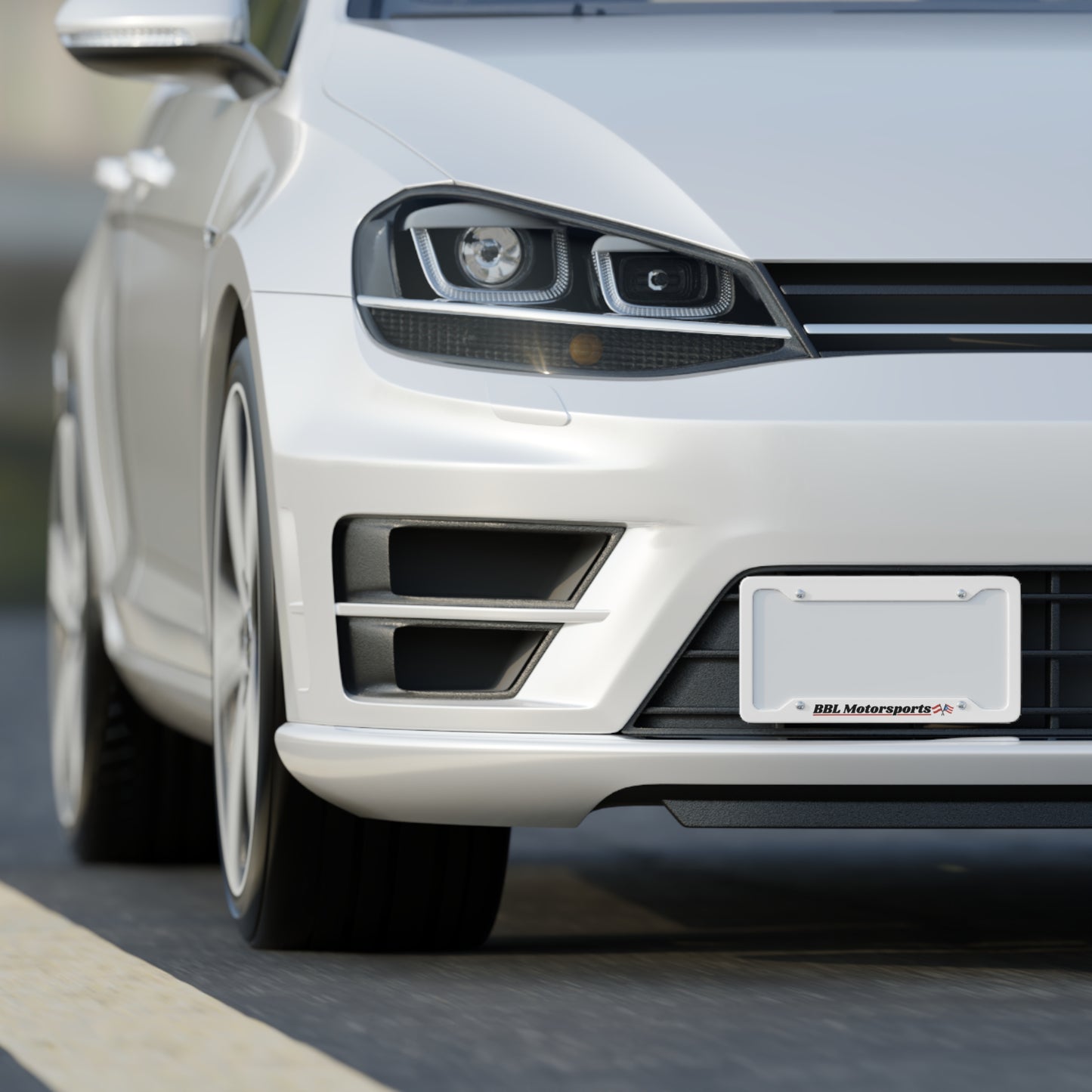BBL Motorsports plate frame