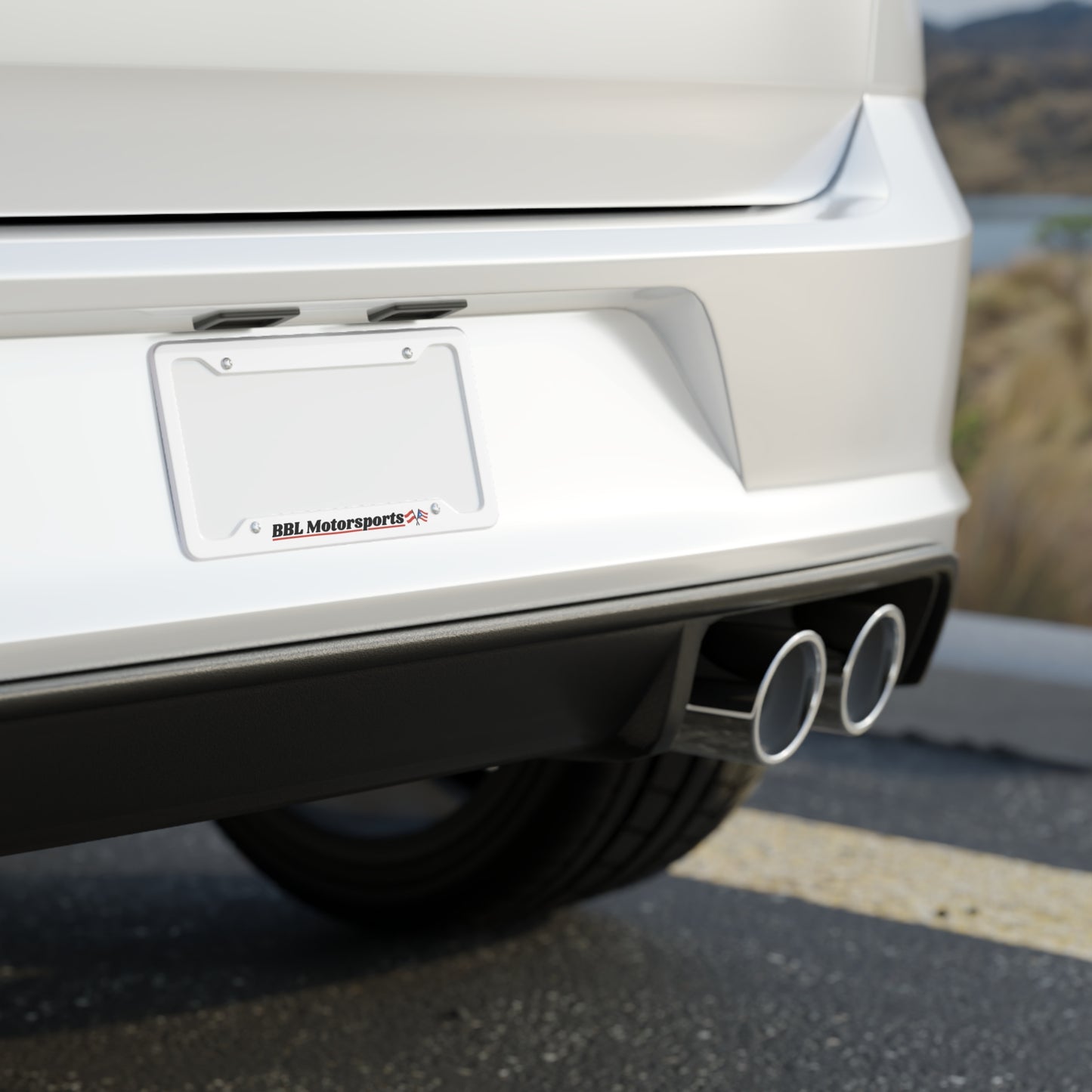 BBL Motorsports plate frame